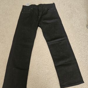 Levi's 569 Men's Relaxed Black Jeans